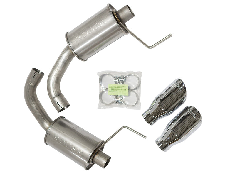 2015-2016 Mustang 5.0L ROUSH V8 Exhaust Kit - Round Tip (304SS)