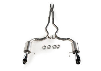 15-17 Mustang 5.0L V8 ROUSH Cat-Back Exhaust Kit Assembled